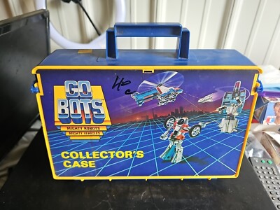 Vintage Go Bots Collectors Case Might Robots Mighty Vehicles CI