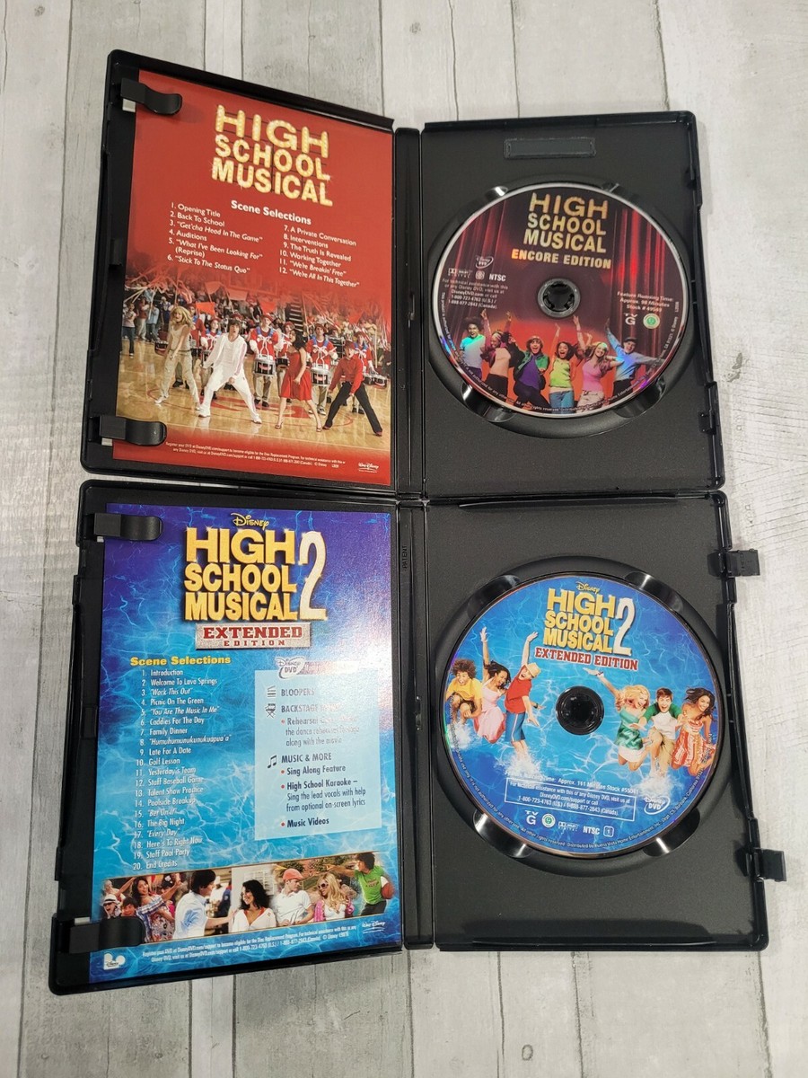 【1984】HSM 2.3.5.6.9.12.14 セット High School Musical & HSM 2 (Extended Edition) - DVD Zac Efron