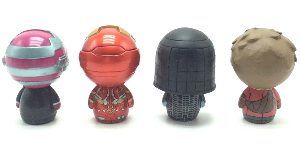 Lote de 4 figuras Funko Dorbz Marvel: STARLORD, RONAN, VISION & IRON MAN Foto 4 de 4