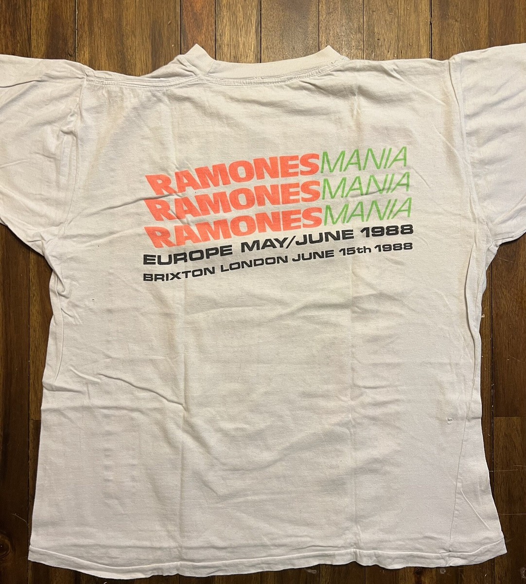 【ヴィンテージ】RAMONES Tシャツ The Ramones T Shirt, Vintage Rare Tee, Iggy Pop Blondie