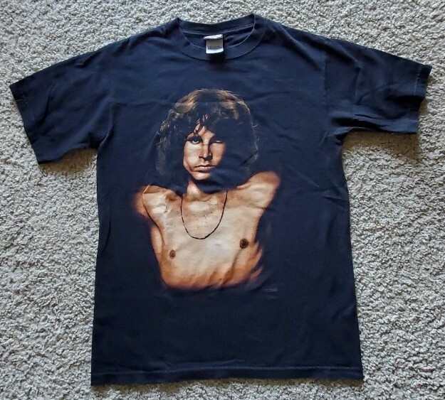 The Doors Winterland Jim Morrison Lizard King T-Shirt 2003 Men's