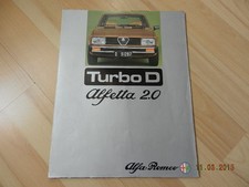 Turbo Alfa Romeo ALFETTA