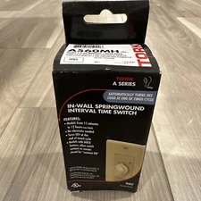 TORK A560MH NEW In-Wall Springwound Ivory Interval Time Switch -Free Ship