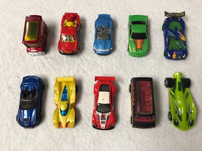 Die Cast Cars Hot Wheel Corvette Aston Martin Mixed Lot Of 10 Assorted Brands