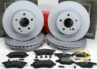 Zimmermann Bremsscheiben BeläGe Vorne Hinten Mercedes C-Klasse [W204 S204 C204]