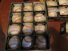 12 Andy Pafko nrmt signed Baseball balls