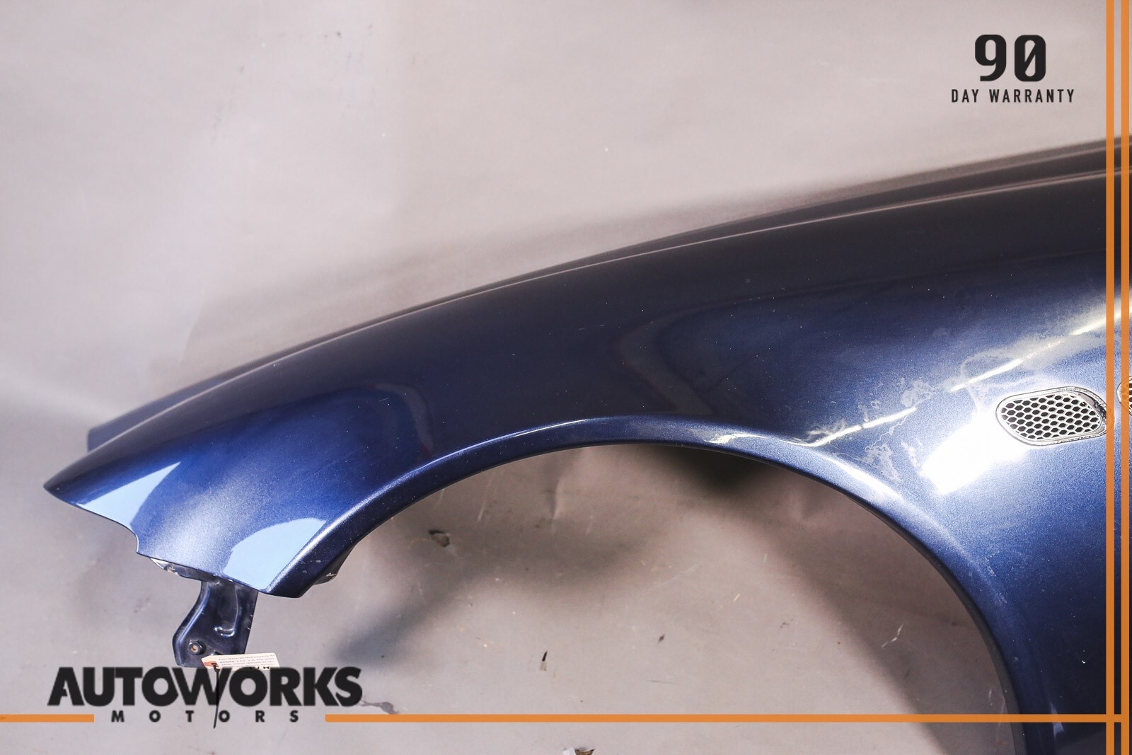 03-13 Maserati Quattroporte M139 Front Left Driver Side Fender Wing Blue OEM
