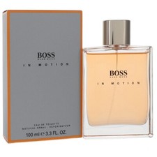 Boss In Motion By Hugo Boss Men 3.3 oz 100 ml Eau De Toilette Spray Nib Sealed