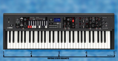 Yamaha YC CK 61 88 stage organ keyboard piano synthesizer Refrigerator Magnet - Picture 4 of 10