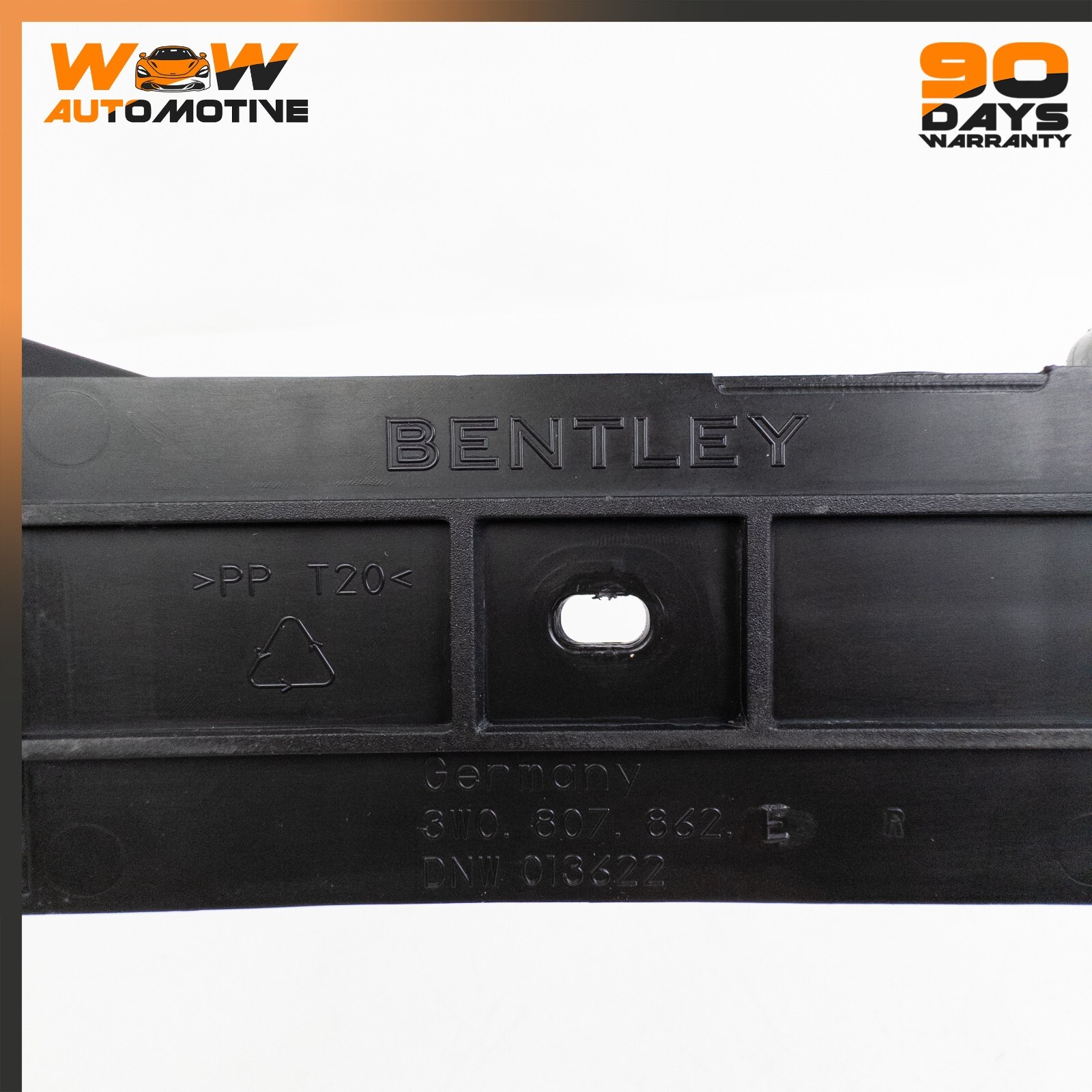 04-11 BENTLEY CONTINENTAL GT GTC REAR RIGHT BUMPER HOLDER SUPPORT BRACKET OEM