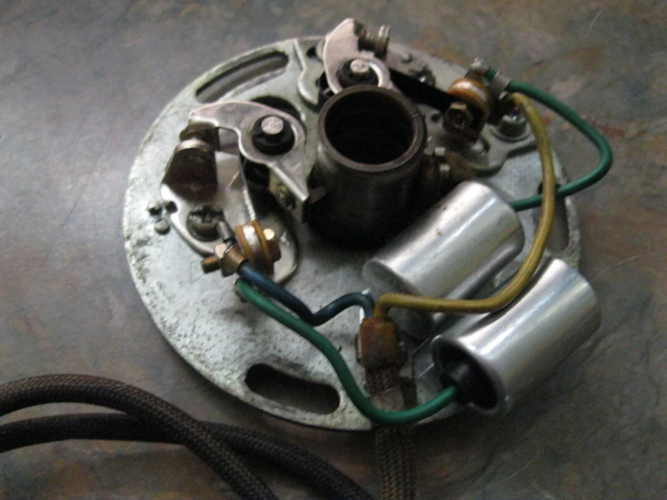 Points Plate Rotor Cam Assembly 1975-1977 Honda CB550 Super Sport CB550F CB500 K - Image 3 of 4