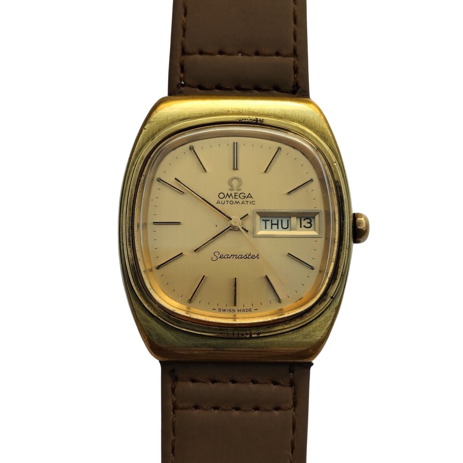 OMEGA Seamaster Gold Men's Watch - 166.0211 for sale online | eBay