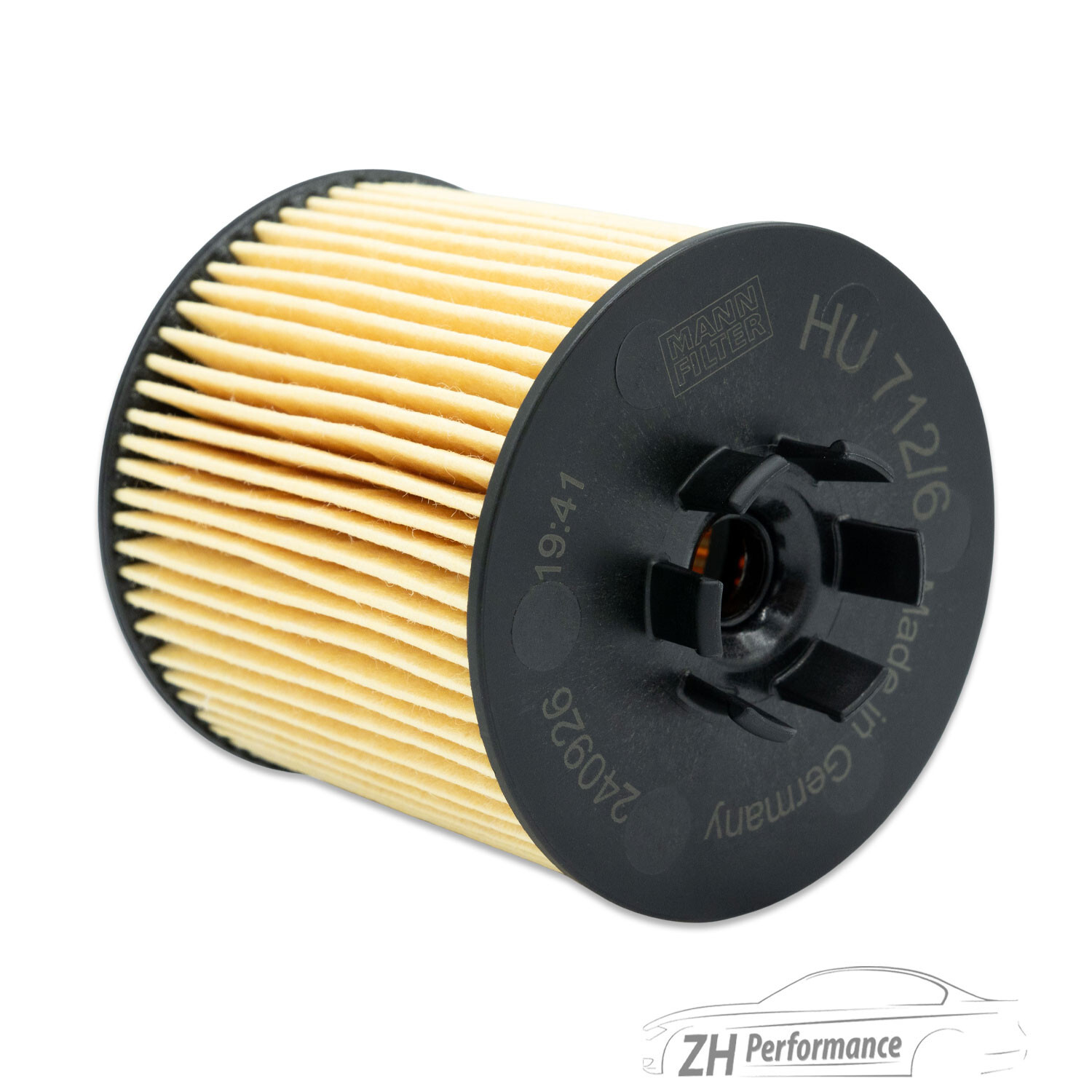 Filtro Mann Hu 712/6 X Filtro Olio per Audi A3 Seat Leon Skoda Fabia Vw Golf Passat - Miniatura 3