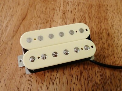 THE 70'S SATURDAY SPECIAL ALNICO 4 BRIDGE HUMBUCKER VINTAGE WHITE 4 WIRE