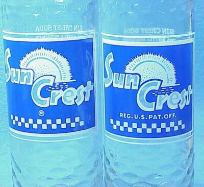 Sun Crest Soda   12oz  Atlanta, GA  - 1964 with Reg US Pat Off,  - 197