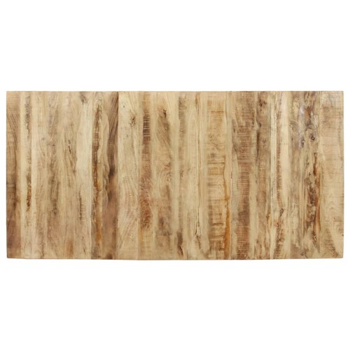 Tidyard Dining Table Wood Tabletop -Coated Steel Legs Industrial Style R9I4 - Picture 6 of 11