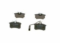 BremsbeläGe Bremsbelagsatz Scheibenbremse Hinten Bosch 0986494025