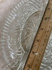 Vintage Anchor Hocking Clear Glass Stars and Bars Divided Relish Dish — photo 4