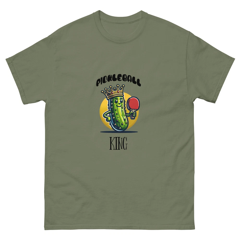 Pickleball King Unisex classic tee, sports, fun, sports tshirt