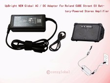 13V AC Adapter For Roland CUBE Street EX Battery-Powered Stereo Amplifier Power