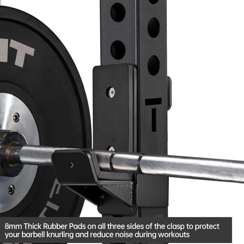 Double Bracket J-Hooks for 2" x 2" Power Rack – Ultimate Stability & Safety - Picture 5 of 11