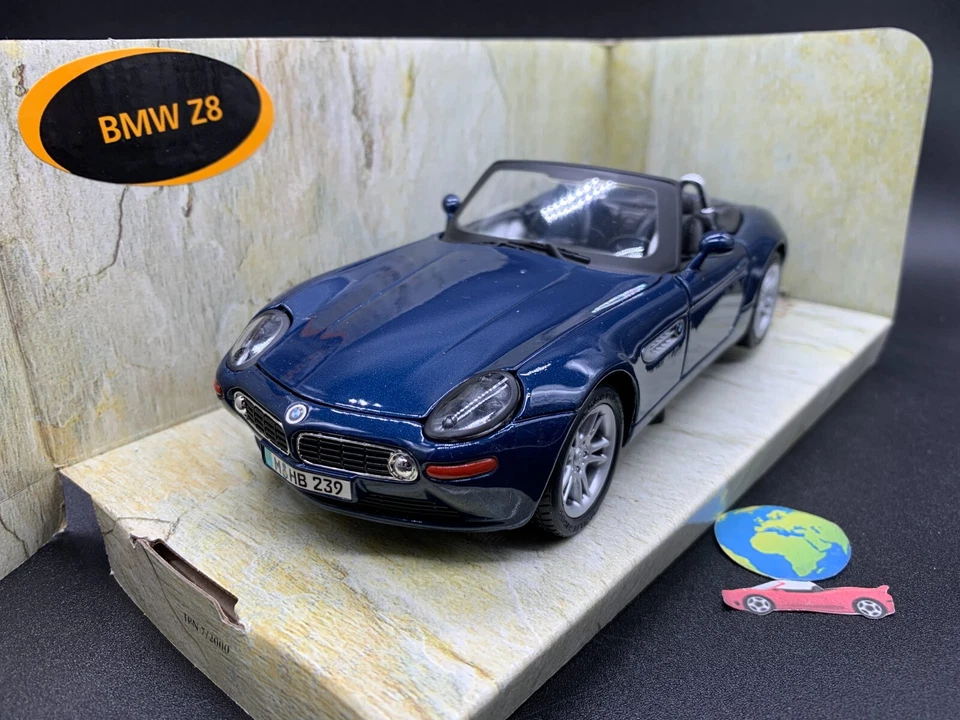 Maisto BMW Z8, automodello in scala 1:24 - 1:25, (1741), vintage - Immagine 3 di 4