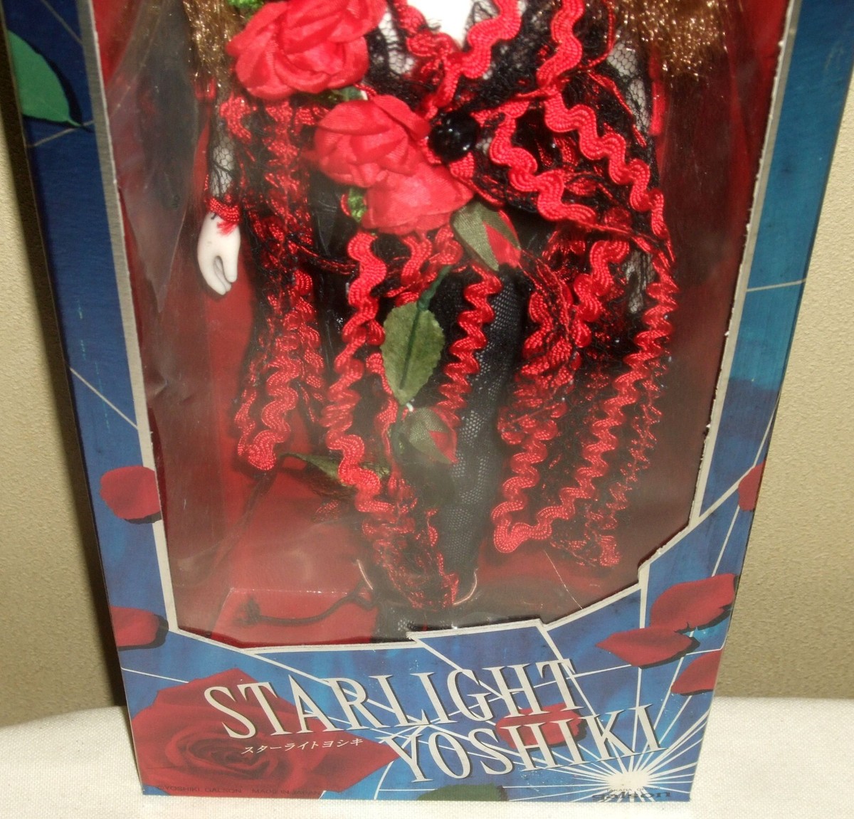 X Japan Starlight Yoshiki Rose Dress Red/Black Figures Dolls X Japan Starlight Yoshiki Rose Dress Red/Black Figures Dolls