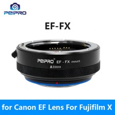 PEIPRO EF-FX AF Lens Adapter for Canon EF Lens to Fujifilm Fuji X mount XT X-PRO