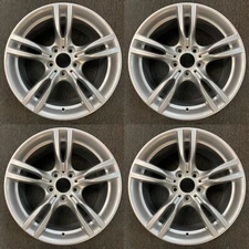 REAR FRONT For BMW 3&4 SERIES OEM Design Wheel 18" 12-20 SILVER 4PCS 71616 71619
