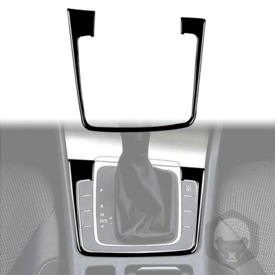 Piano Black Console Gear Shift Panel Frame Trim L For VW Golf MK7