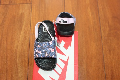 NWT GIRLS NIKE SZ 10 SANDALS BUTTERFLY 