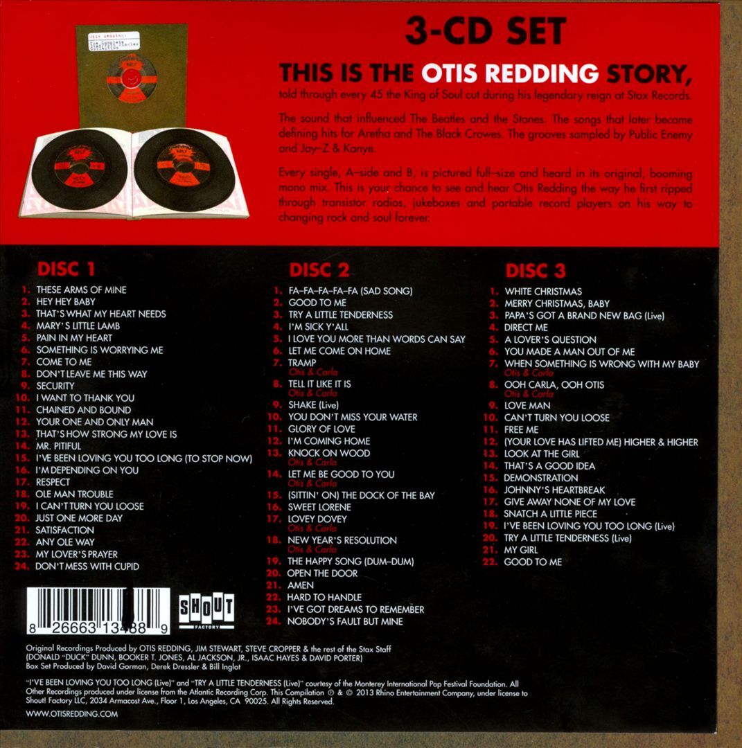 洋楽 Otis Redding The Complete Stax/Volt Otis Redding - The Complete Stax/Volt Singles - Amazon.com Music