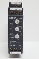 OMRON K8AK-PM2 MEASURING & MONITORING RELAYS / TESTED OK