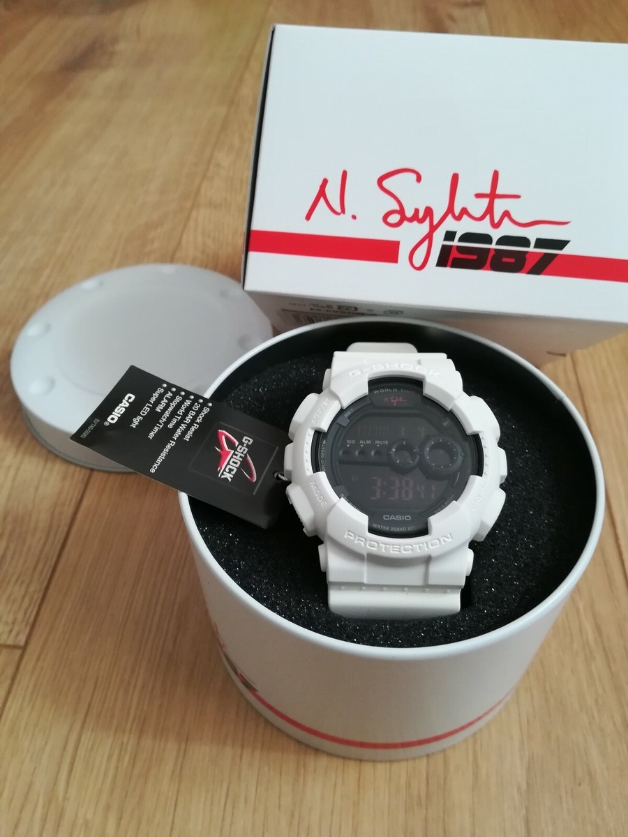 RARE AUTHENTIC NIGEL SYLVESTER X CASIO G-SHOCK GD100NS RARE AUTHENTIC NIGEL SYLVESTER X CASIO G-SHOCK GD100NS