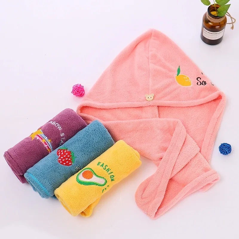 Fast Dry Microfibre Hair Towel Drying Turban Bath Head Wrap Hat Spa Cap AU - image 3 of 4