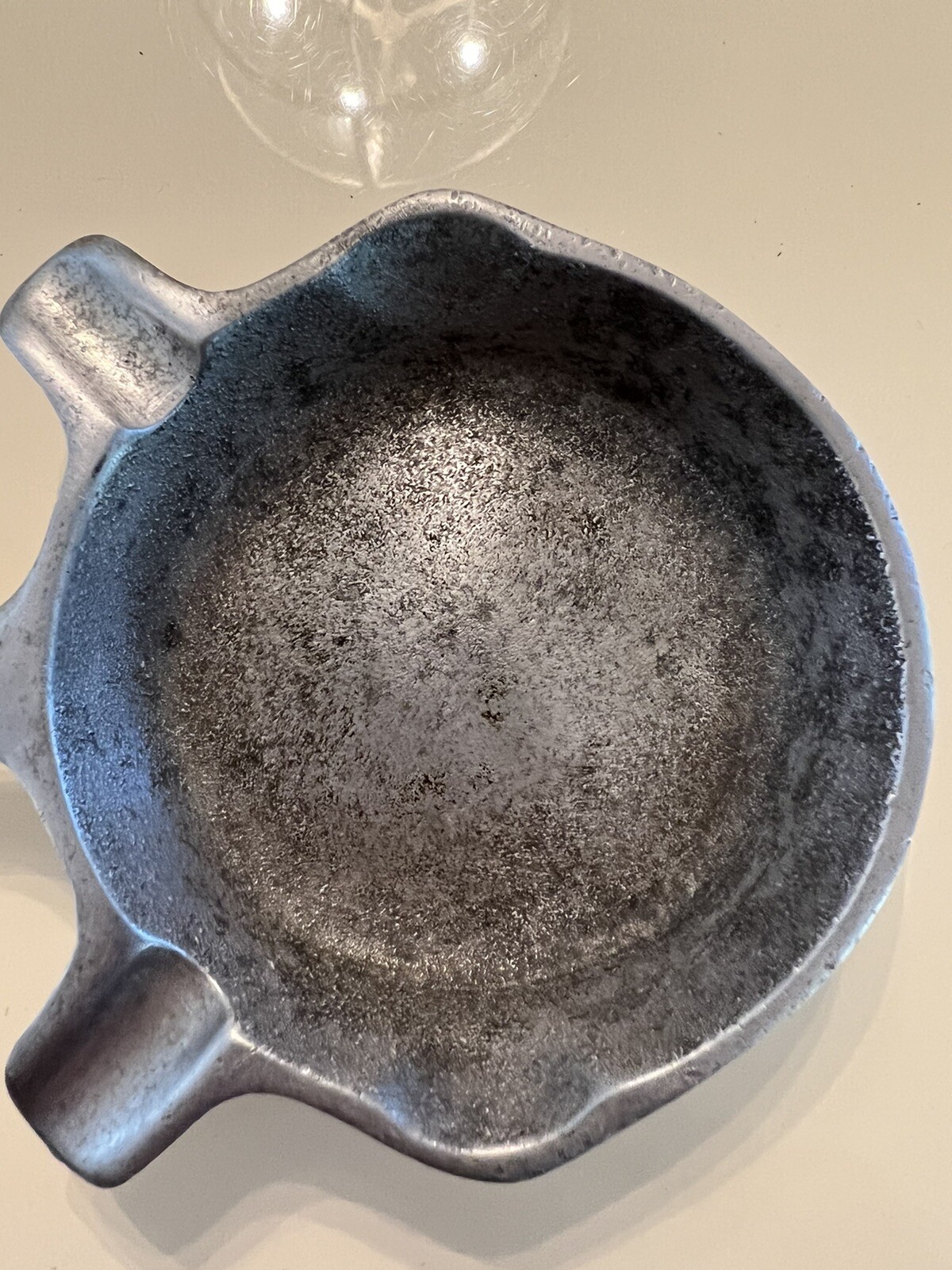 RARE Version Griswold Cast Aluminum Miniature Skillet/Double Groove Ashtray eBay