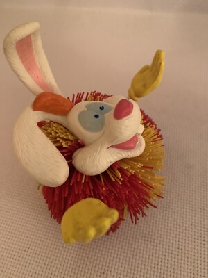 Wer hat Roger Rabbit Disney Hasbro Spielzeug 4 Zoll Koosh Ball Vintage gerahmt