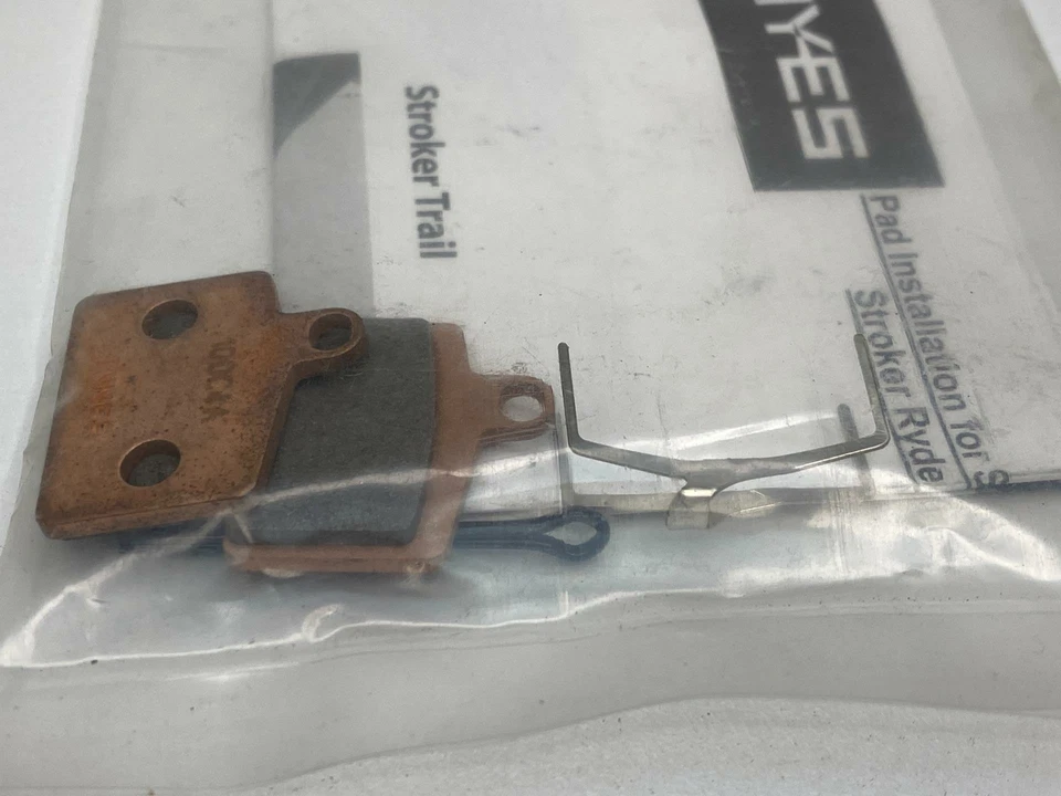 Hayes Disc Brake Pads Sint Steel Back for Dyno Stroker Ryde Radar, Prime Spt #1 - Image 3 of 3