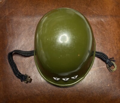 GI Joe 12  Vtg General Patton 3 Star General Helmet W/Strap Replacement Accessor
