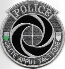 SCHWEIZ  Kantonspolizei 1986 SEK Vaud SWAT Spezialeinheit SE Police Patch WAADT