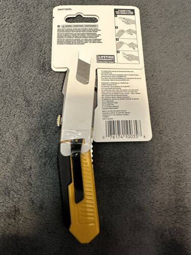 DeWalt DWHT10035L Taglierina scatola utilità pieghevole coltello blocco schiena lama retrattile - Foto 2 di 2