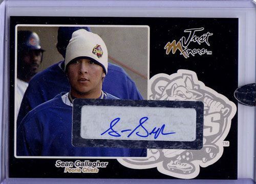 2005 Sean Gallagher Rookie Black Parallel Auto RC Mint #/25 - Picture 1 of 1