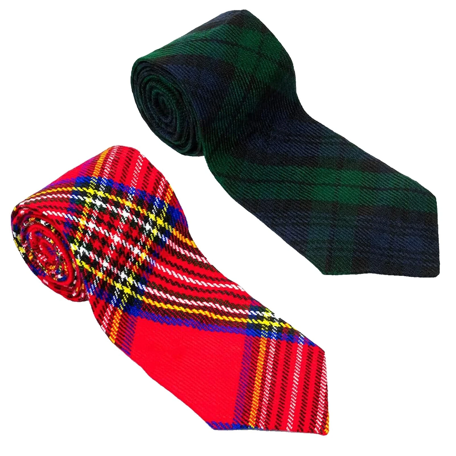 Cuadriculados Ejército Lazos Corbata para hombres