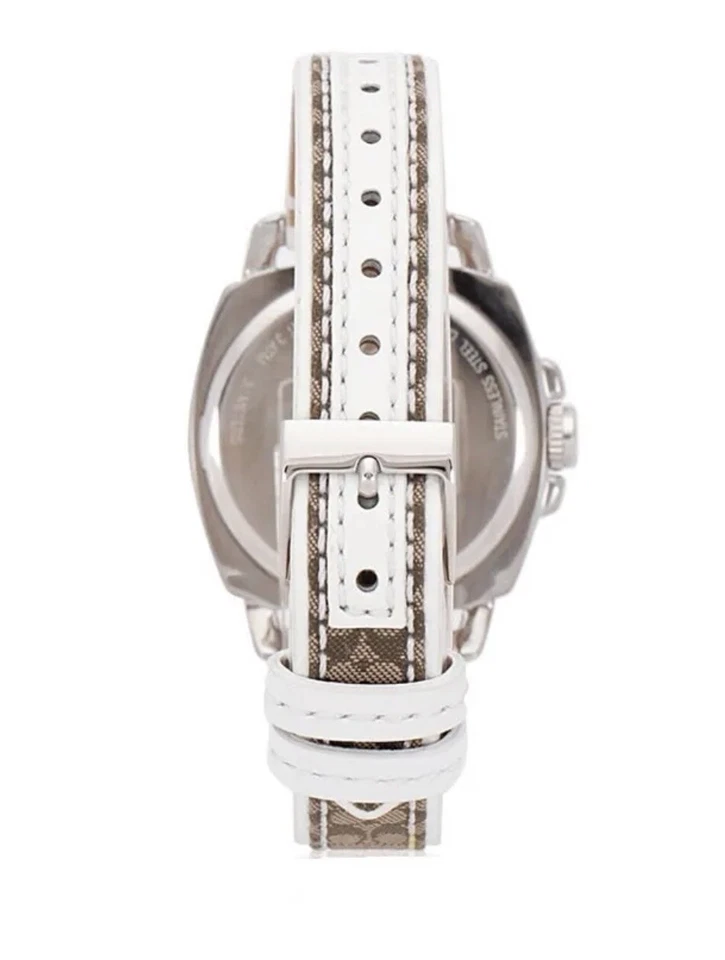 Brand New Coach Boyfriend Women’s Stainless Steel Crystal Bezel Watch 14503148 - Image 3 of 4