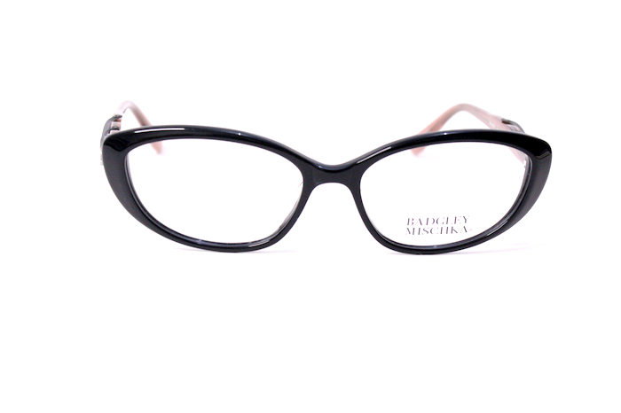 New Badgley Mischka Veronique Eyeglasses Ebony Size: 53-16  display picture 3
