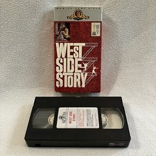 West Side Story VHS 1961 Film Beta, 1988 Natalie Wood, Richard Beymer NR