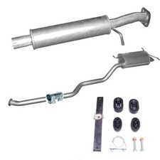 Auspuff Mitteltopf Endtopf Hyundai Santa Fe  2.0 CRDi 1991ccm + Montagesatz