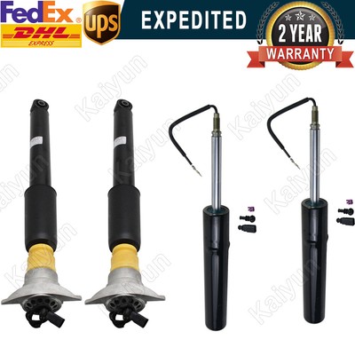 4PCS Front Rear L+R Air Suspension Shock w/ PASM For Porsche Macan 95B 2014-2020