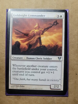 Magic MTG Goldnight Commander (22) Avacyn Restored LP/NM White BULK DISCOUNT