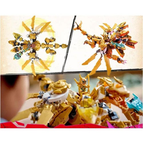 LEGO 71774 Ninjago Lloyd's Golden Ultra Dragon Toy Building Blocks Toy 989 Piece - Picture 10 of 16